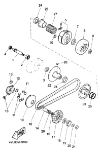 CW50 Сцепление