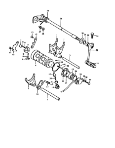GS1000 Переключение передач