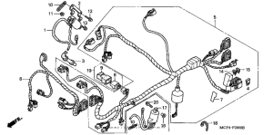 RVT1000R Wire harness (fr.)