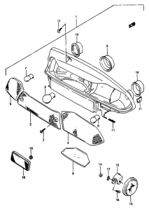 AP50 Задний комбинированный сигнал