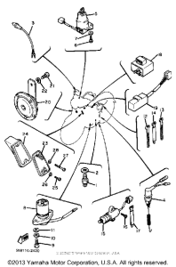 XJ650K Электрика