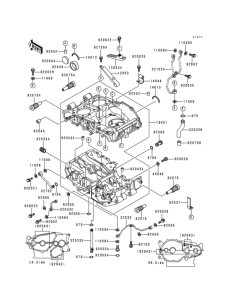 KLE500 Crankcase(1 / 2)