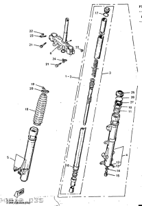  Передняя вилка