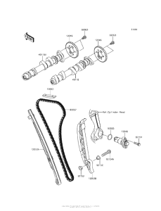 EX650 Распред вал