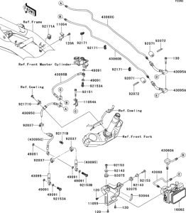 ZR1000 Тормозные трубки