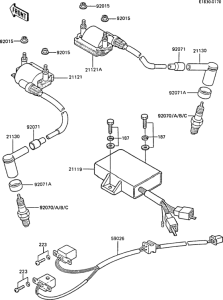 EX305 Система зажигания