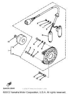 YZ125J C - d - i - magneto
