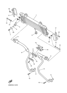 XJR1300 Масляный картер