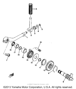 DT175A Кик стартер