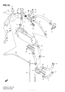 GW250 Радиатор и Патрубки
