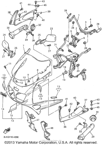 FZR1000GC Обтекатели