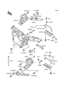 ZR400 Короб для АКБ