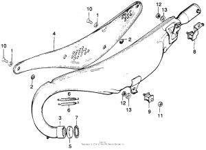 MT250 Глушитель