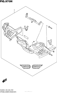 DL650X (ABS) Optional (Under Cowling Set) (Dl650Al7 E28)