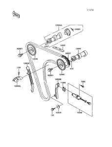 KL600 Распред вал