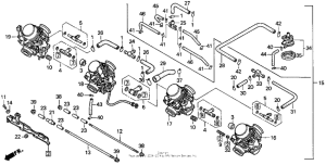 CBR900RR Карбюратор
