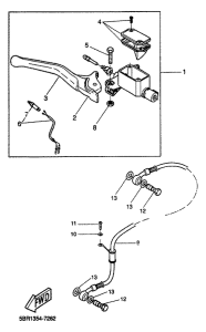 YQ50 Главный тормозной цилиндр