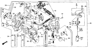 XL250R Carburetor 84-85