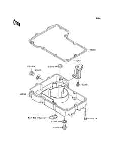 ZR400 Маслянный поддон