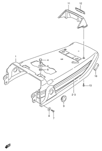 FB100 Обтекатель сидения