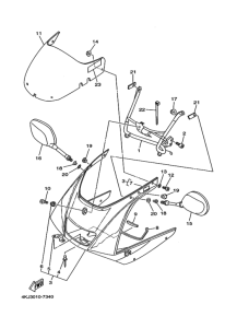 TZM50R Капот двигателя и топливо