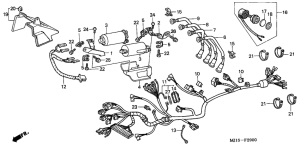 CBX750P2 Harness wire