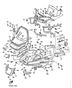XVZ13TD Motorverkleindung 1