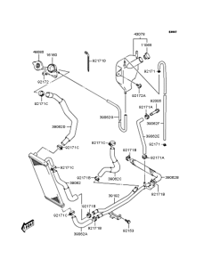 SC150 Патрубки охлаждения