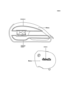 BJ250 Наклейки