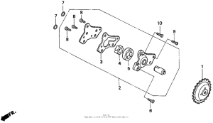 CH80 Масляный насос