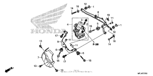 CBR600RR (ABS) Front power unit (cbr600ra)