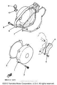 TY350S Боковые крышки