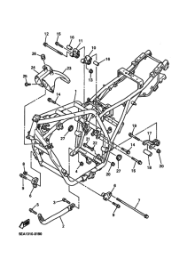 XJR1300 ﾌﾚｰﾑ