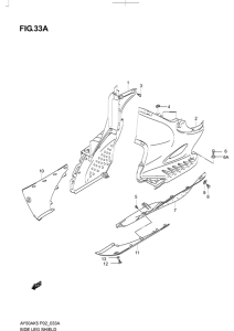 AY50 Side leg shield