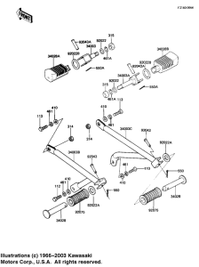 AR50 Подножки