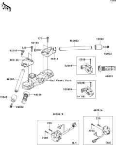ZX1400 Руль
