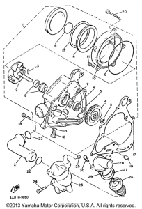 XVZ13DB Водяной насос