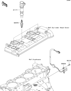 ZX1000 Система зажигания
