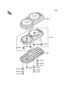 ZX600 Приборы