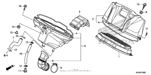 NC700X Воздушный фильтр