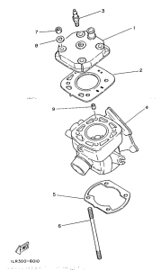 YZ80 Цилиндры
