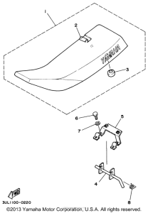 RT100H Сиденье