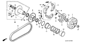 SJ50 Вариатор