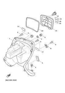 XC125FD Ветровое стекло