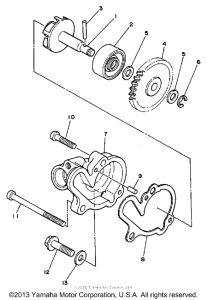 WR200RD Водяной насос