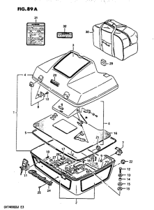 GV1400 Travel trunk model j
