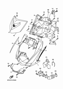 XC125SR レツグシールド