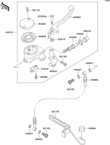 VN800 Главный тормозной цилиндр