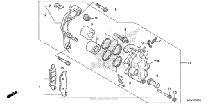  Передний суппорт