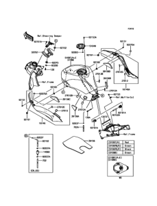 ZX600 Fuel Tank(1 / 2)